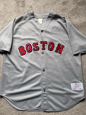 Vintage CCM 90s Boston RedSox MLB Jersey Size Adult XL Made in Canada